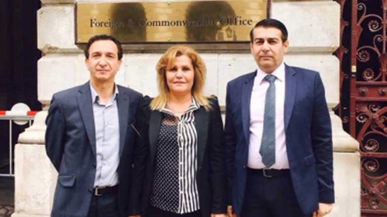 ENKS'den İngiltere'ye diplomatik ziyaret